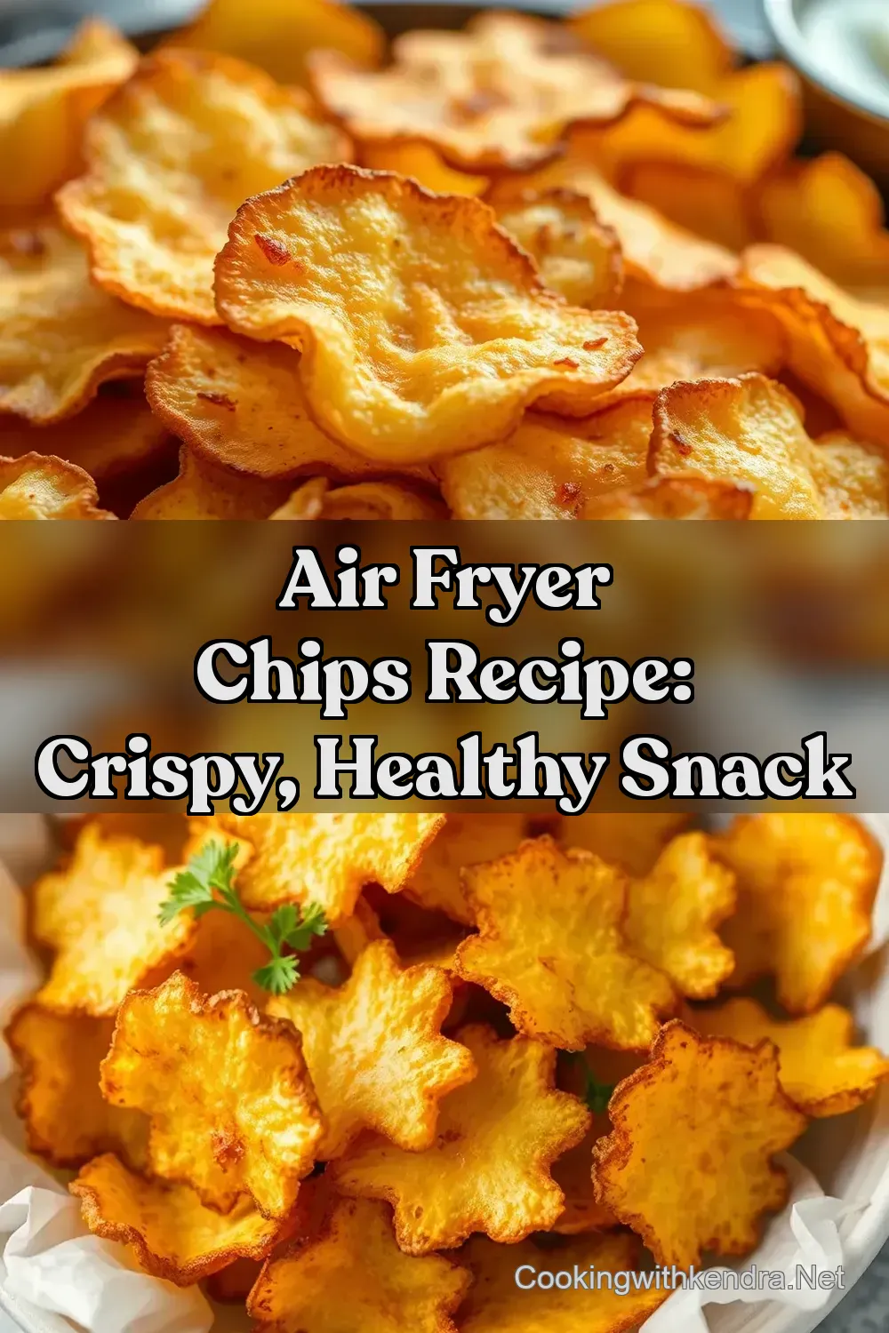 Air Fryer Chips Recipe: Crispy Healthy Snack : PIN FOR LATER Air Fryer Chips Recipe: Crispy Healthy Snack
