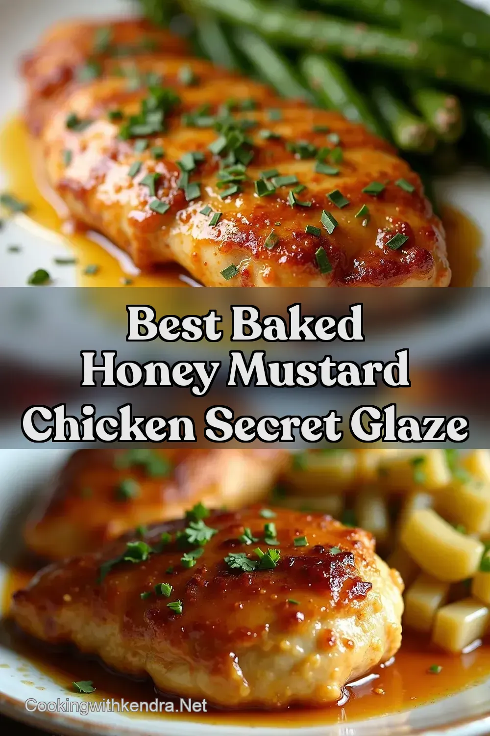 Sticky Sweet Honey Mustard Chicken Baked - Cooking with…