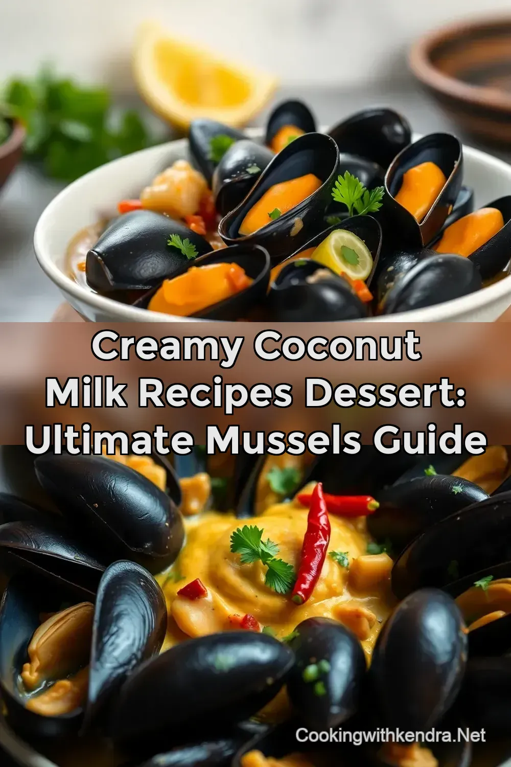 Creamy Coconut Milk Recipes Dessert: Ultimate Mussels Guide : PIN FOR LATER Creamy Coconut Milk Recipes Dessert: Ultimate Mussels Guide