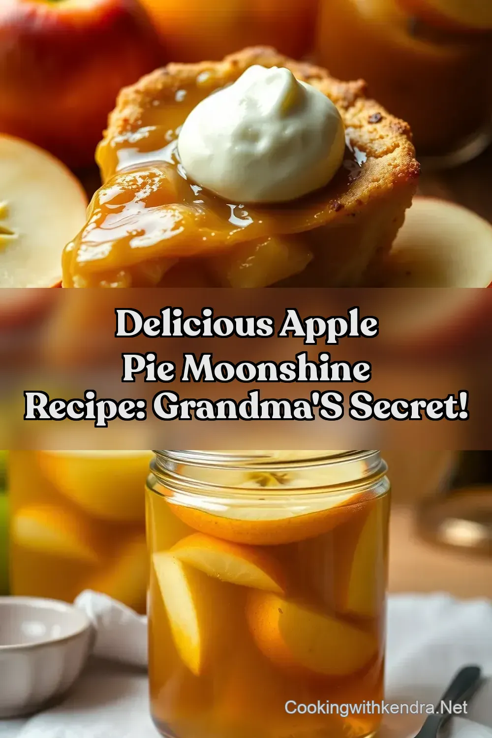 Delicious Apple Pie Moonshine Recipe: Grandma' s Secret! : PIN FOR LATER Delicious Apple Pie Moonshine Recipe: Grandma' s Secret!