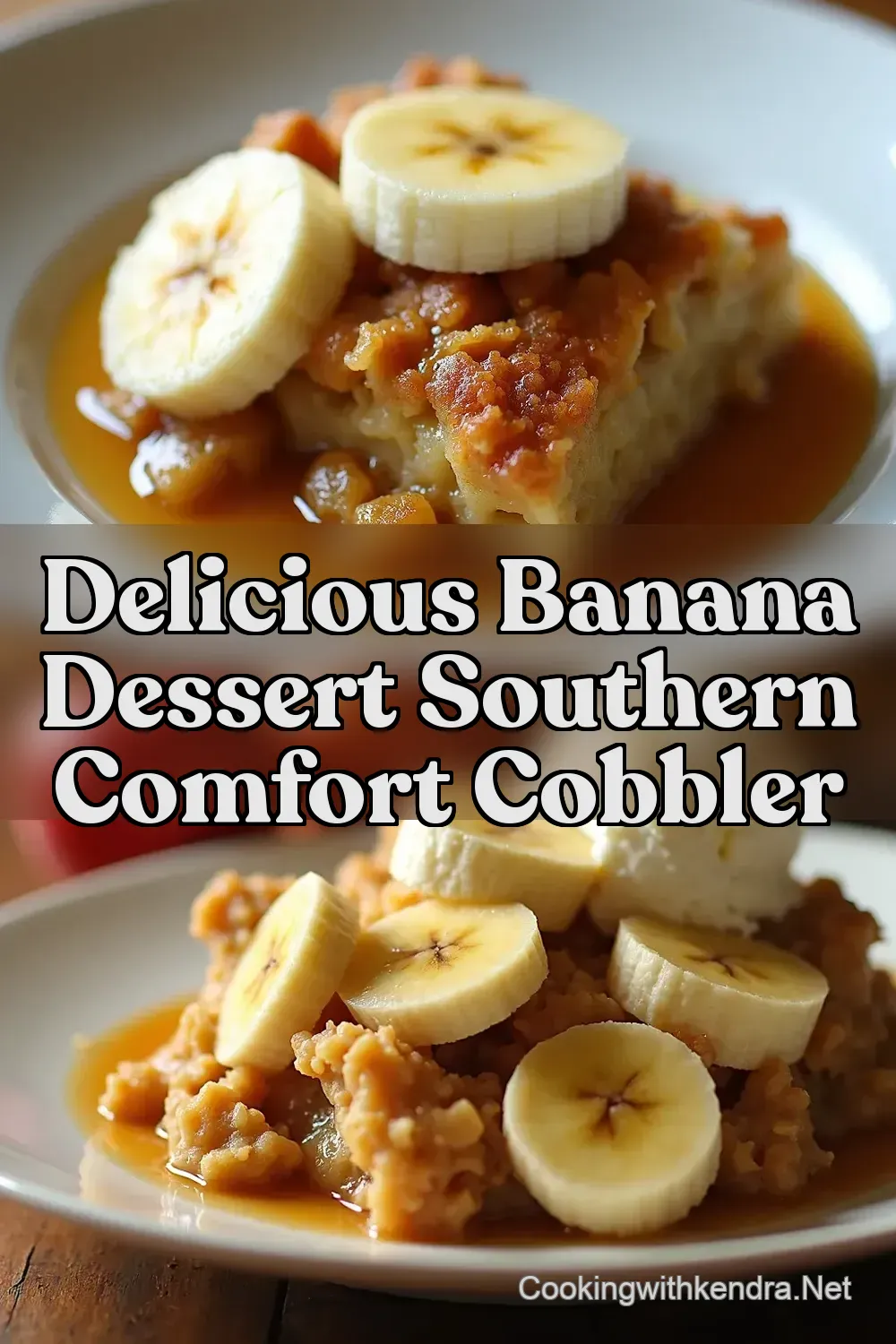 Easy Banana cobbler recipe Southern Comfort in Every Bite