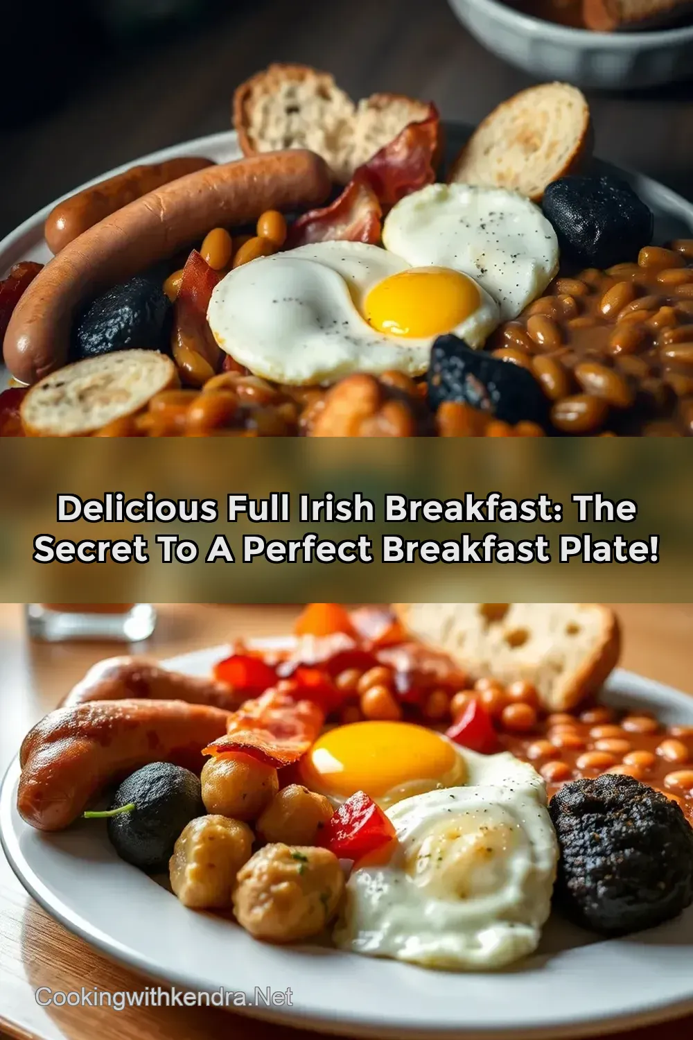 Delicious Full Irish Breakfast: The Secret to a Perfect Breakfast Plate! : PIN FOR LATER Delicious Full Irish Breakfast: The Secret to a Perfect Breakfast Plate!