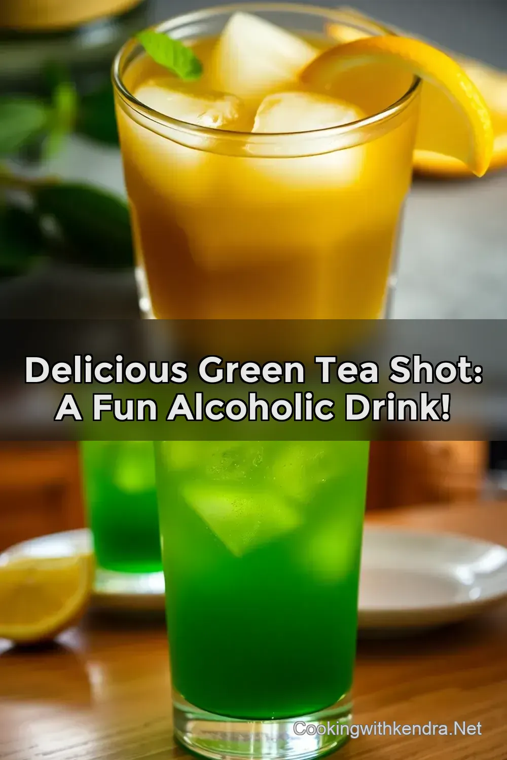 Easy & Refreshing Green Tea Shot: A Vibrant Cocktail Delight