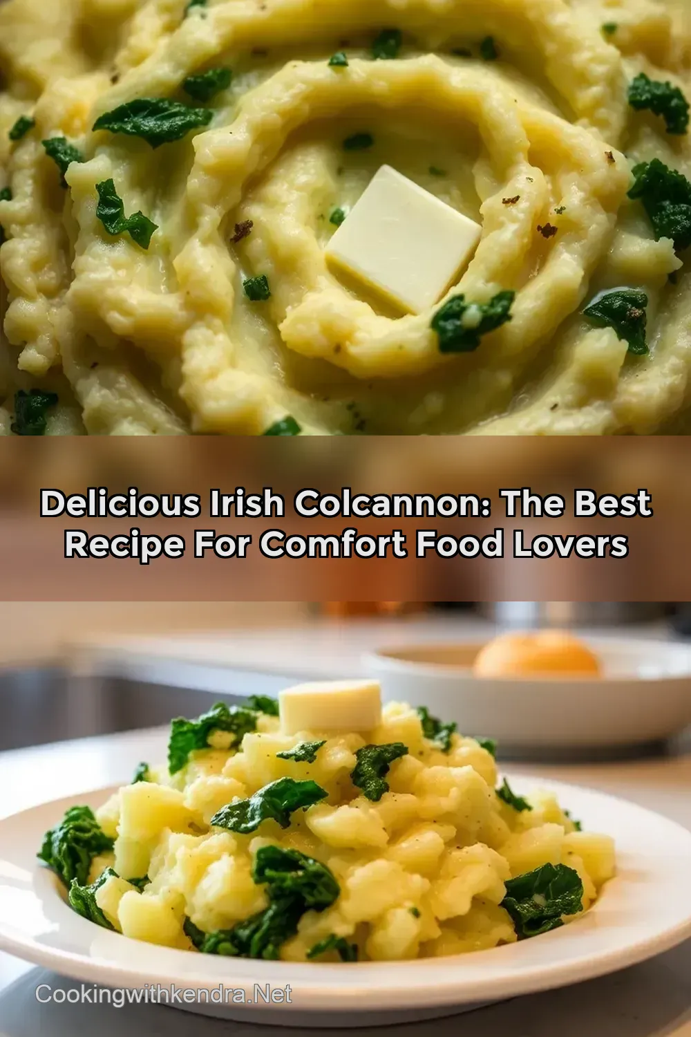 Classic Irish Colcannon: Comforting Mashed Potatoes & Greens
