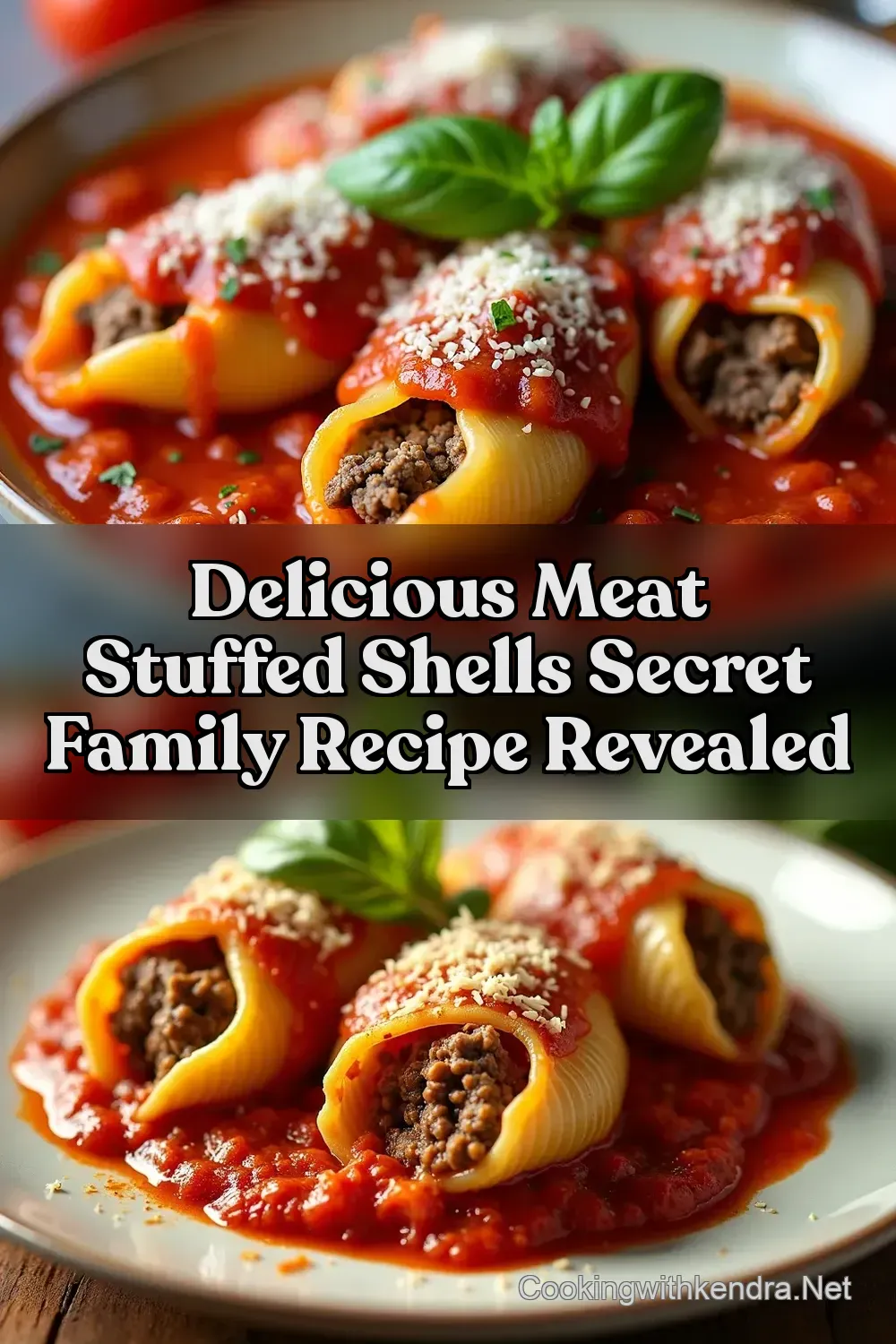 Hearty Stuffed Shells with Meat A Proper Comfort Food…