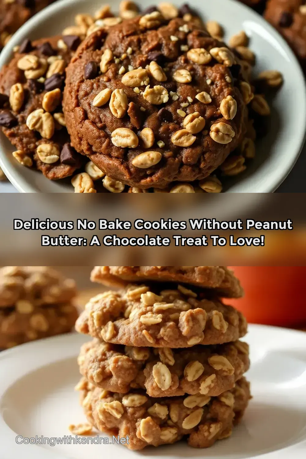 Delicious No Bake Cookies Without Peanut Butter: A Chocolate Treat to Love! : PIN FOR LATER Delicious No Bake Cookies Without Peanut Butter: A Chocolate Treat to Love!