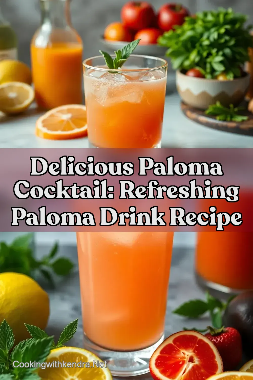 Delicious Paloma Cocktail: Refreshing Paloma Drink Recipe