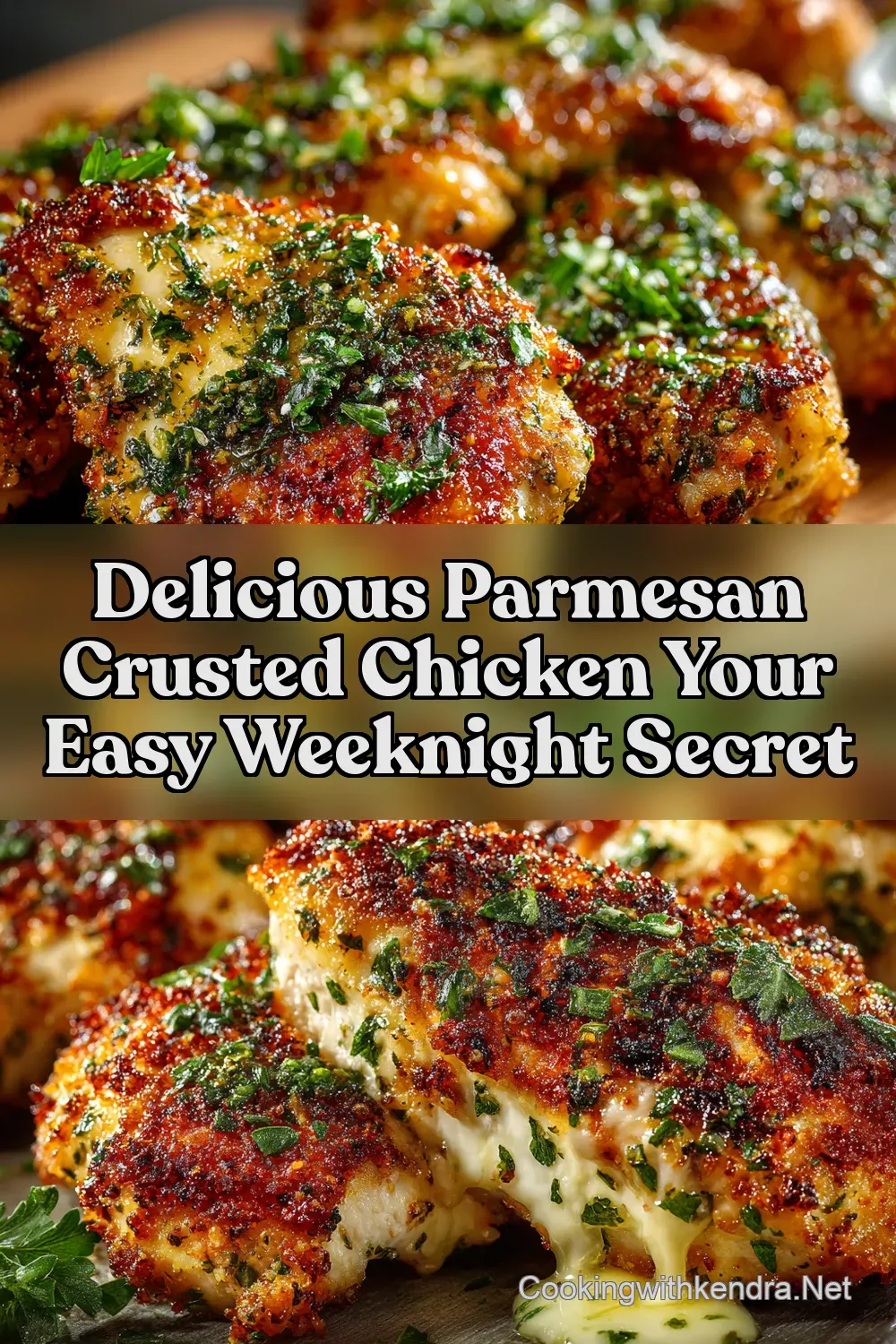 Parmesan Crusted Chicken Recipe Easy Weeknight Dinner
