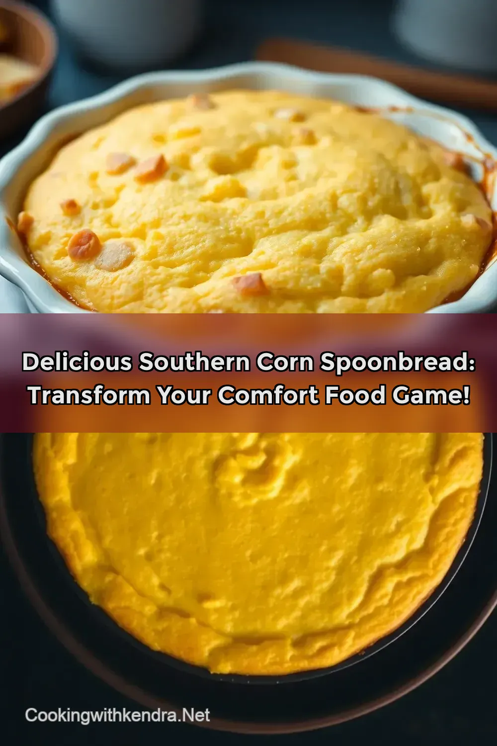 Delicious Southern Corn Spoonbread: Transform Your Comfort Food Game! : PIN FOR LATER Delicious Southern Corn Spoonbread: Transform Your Comfort Food Game!