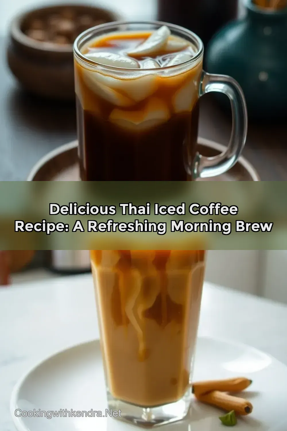 Delicious Thai Iced Coffee Recipe: A Refreshing Morning Brew : PIN FOR LATER Delicious Thai Iced Coffee Recipe: A Refreshing Morning Brew