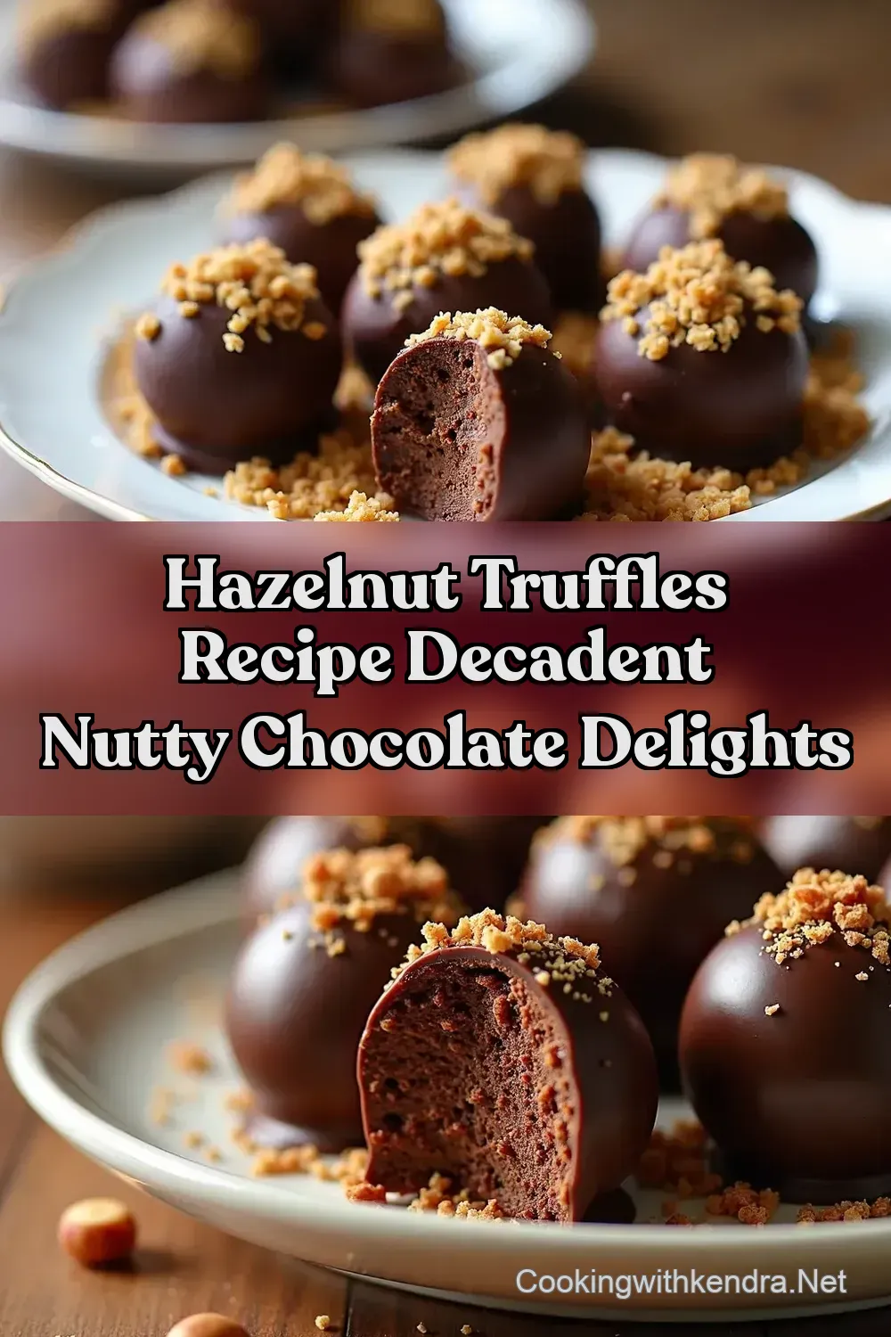 Decadent Nutty Chocolate Truffles My Hazelnut Crunch Recipe