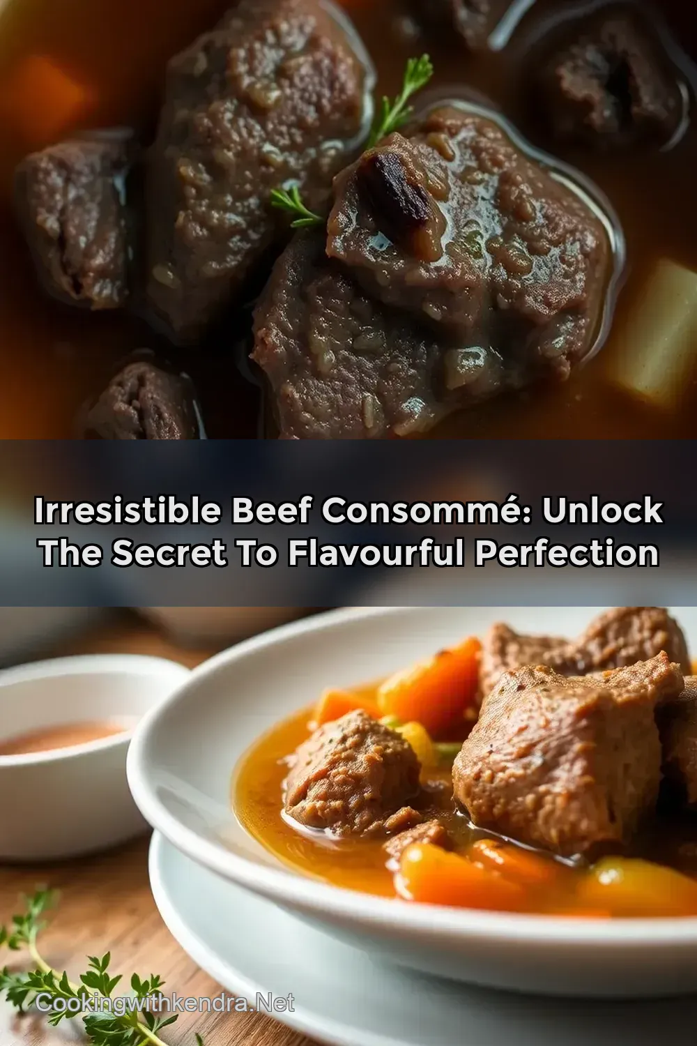 Elegant Beef Consommé: A Classic French Delicacy You'll Love