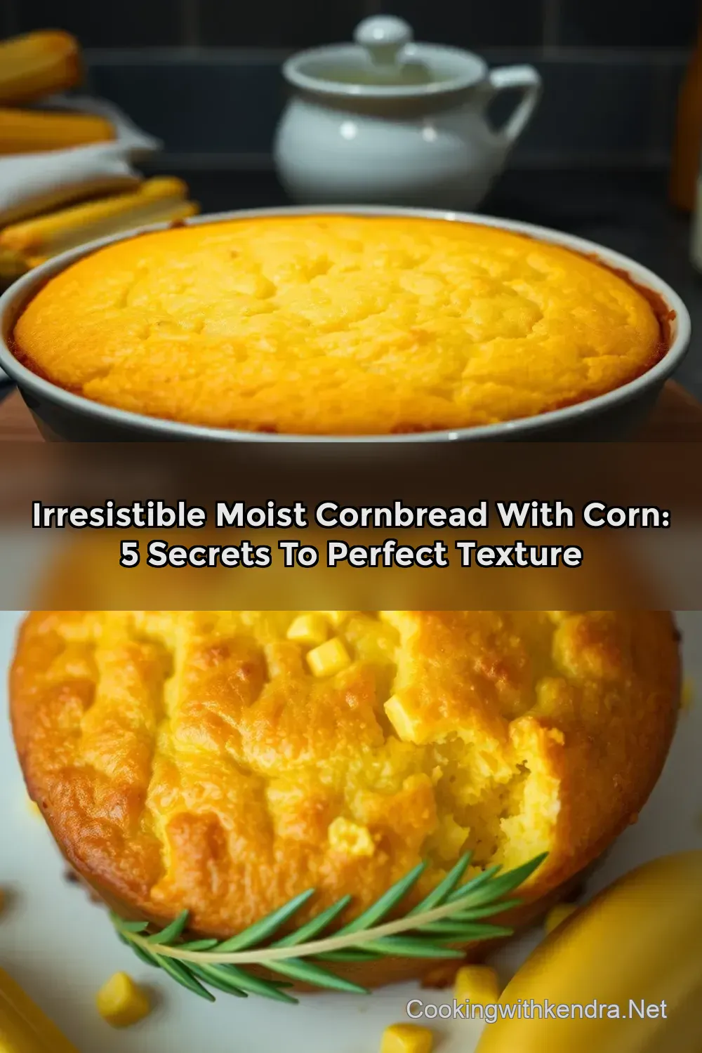 My Favorite Cornbread with Corn: Moist, Sweet & Easy to…