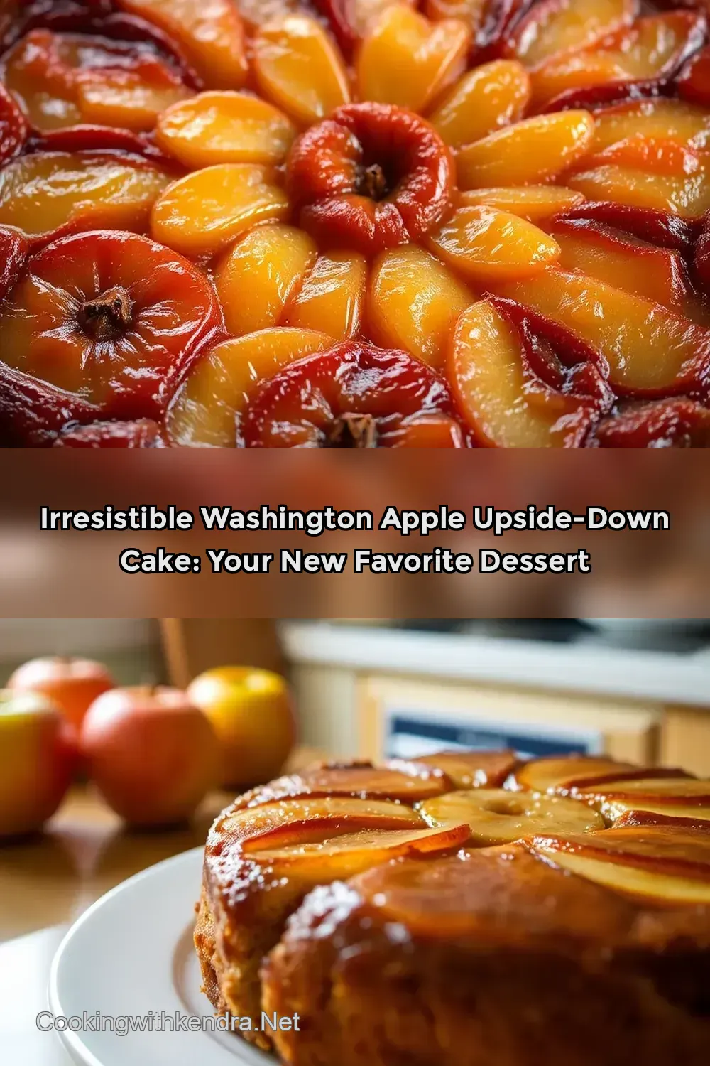 Delicious Washington Apple Upside-Down Cake: A Perfect…