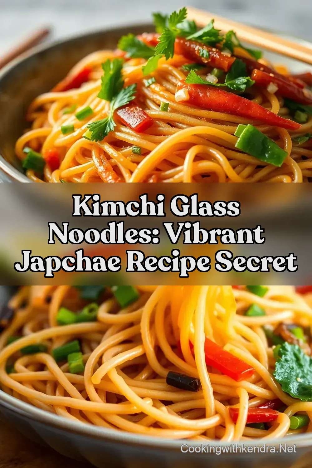 Kimchi Glass Noodles: Vibrant Japchae Recipe Secret