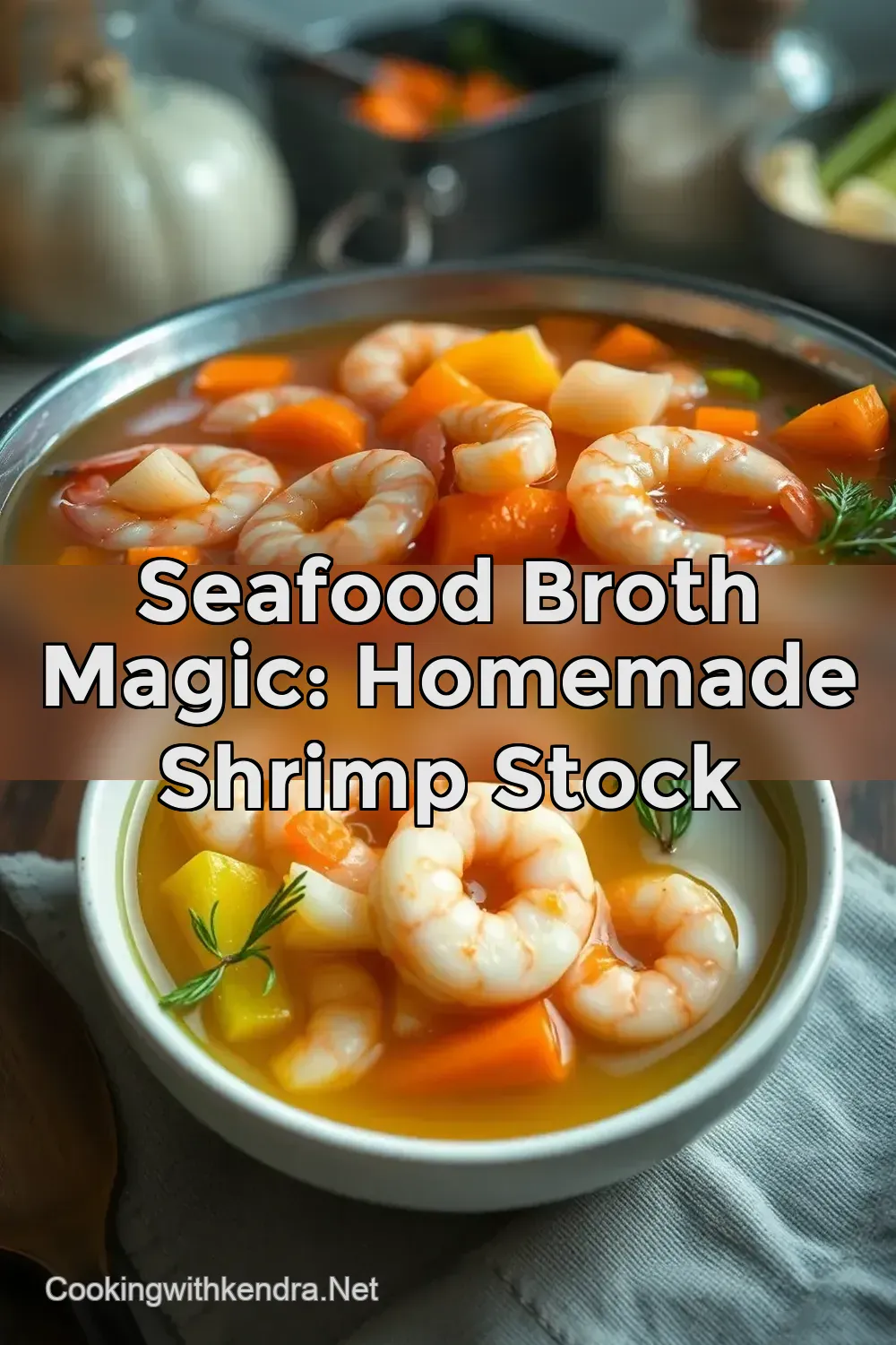 Seafood Broth Magic: Homemade Shrimp Stock : PIN FOR LATER Seafood Broth Magic: Homemade Shrimp Stock