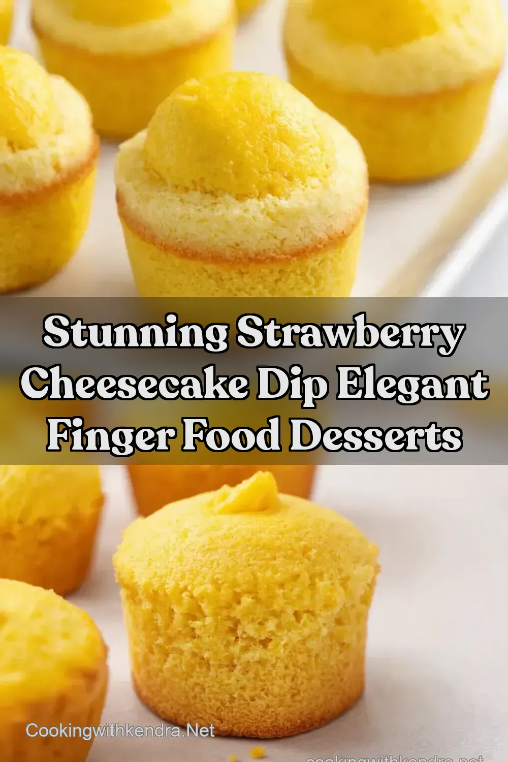 Mini Lemon Victoria Sponges Perfect Finger Food Desserts