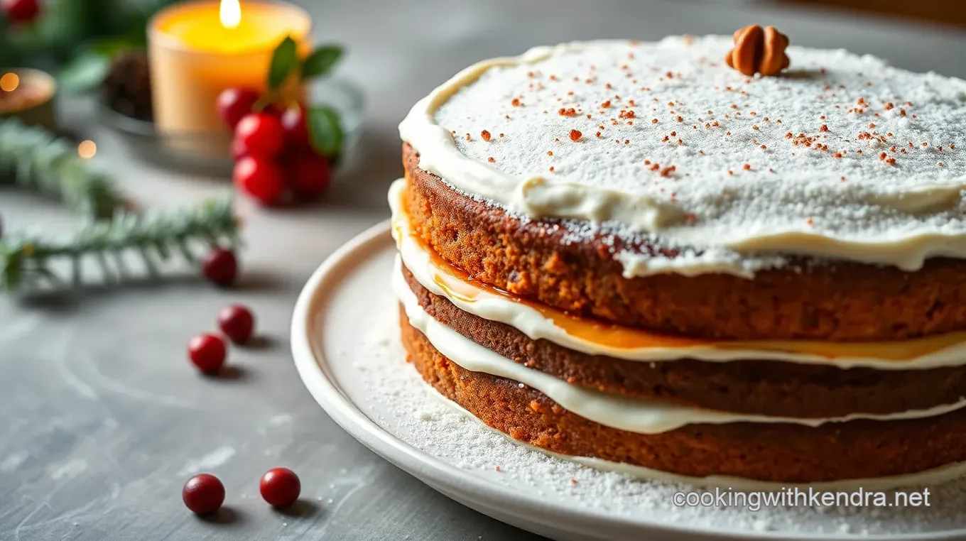 Winter Layer Cake Delight