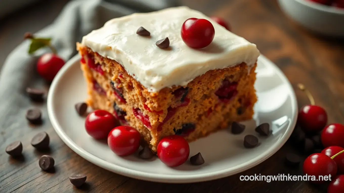 Cherry Chip Cake