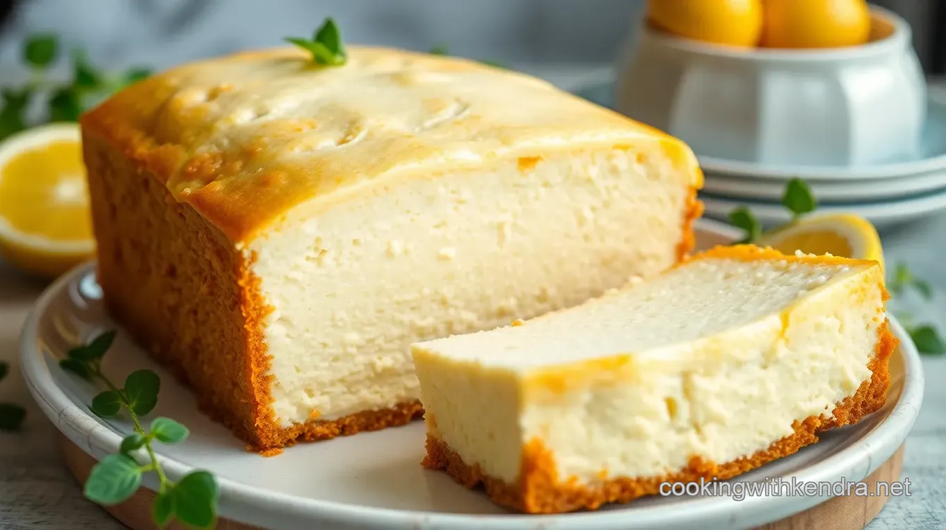 Loaf Pan Basque Cheesecake