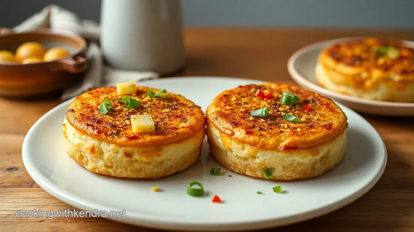 Sassy Southwestern English Muffin Bites