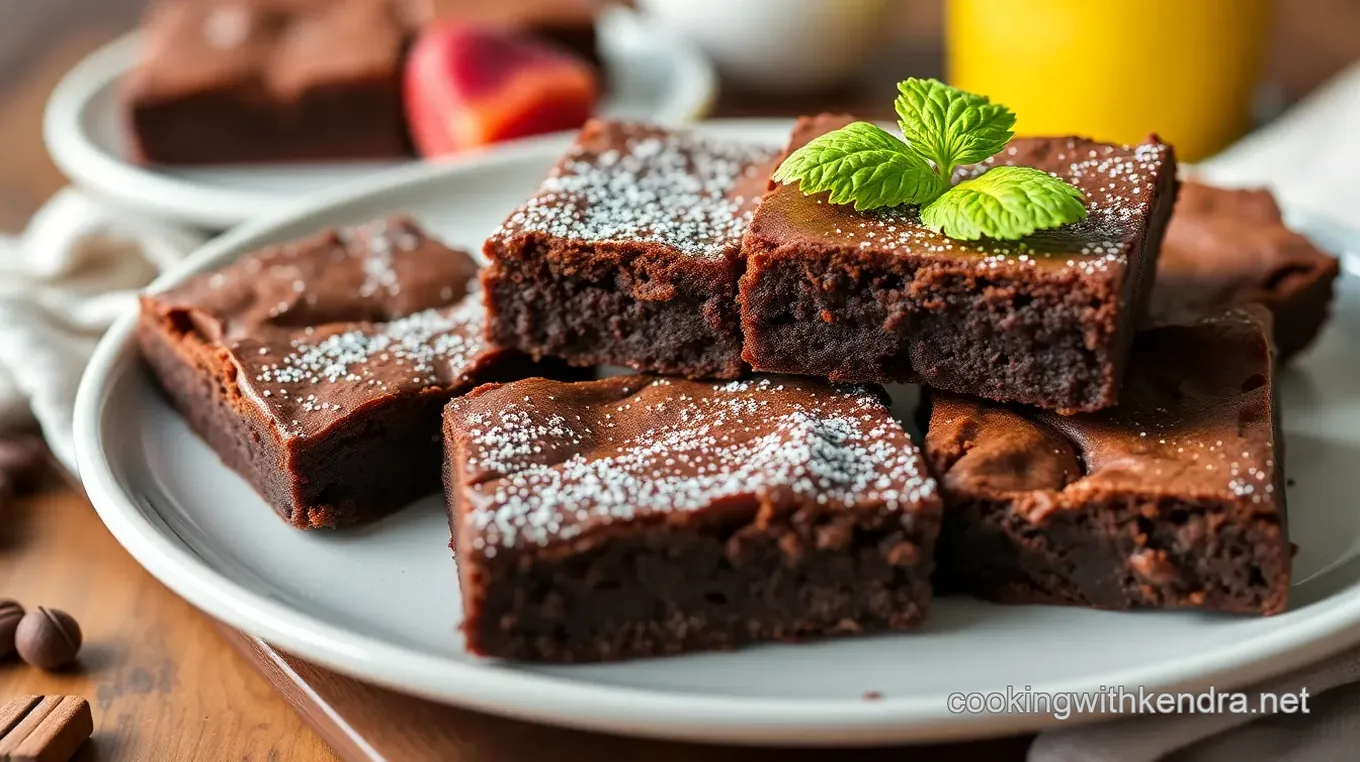 Rich Trader Joe's Cocoa Powder Brownies