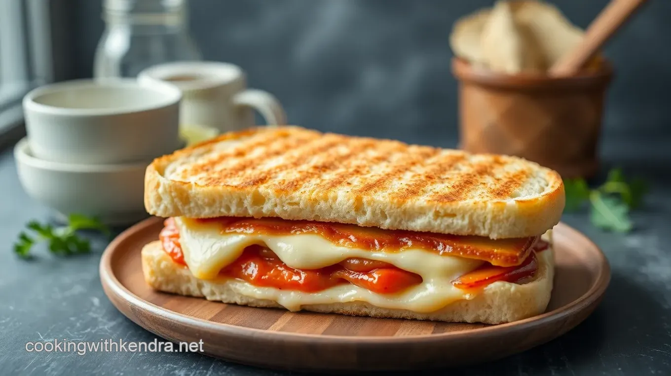 Cheesy Delight: Three Cheese Panini