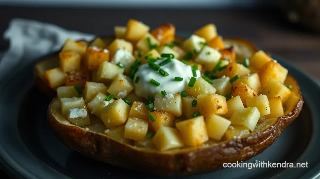 Comforting Cheesy Port Salut Baked Potatoes: A Family Favorite Cheesy Port Salut Baked Potatoes