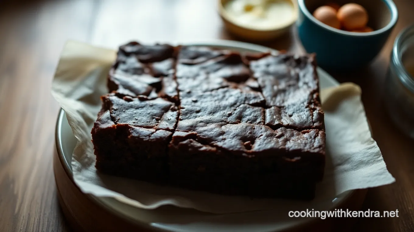 Chocolate Hummingbird Brownies