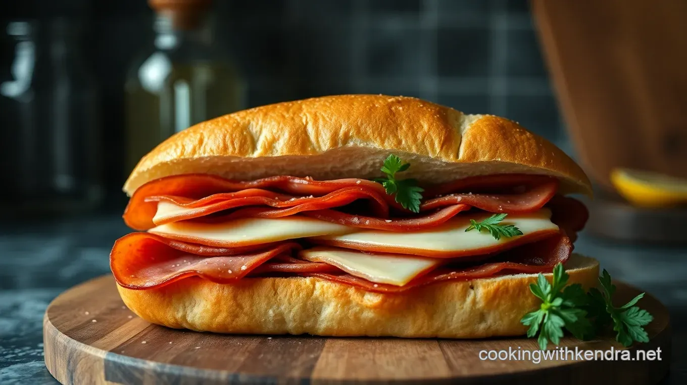 Classic Italian Grinder Sandwich: A Family Favourite Recipe Classic Italian Grinder Sandwich: A Hearty Taste of Tradition