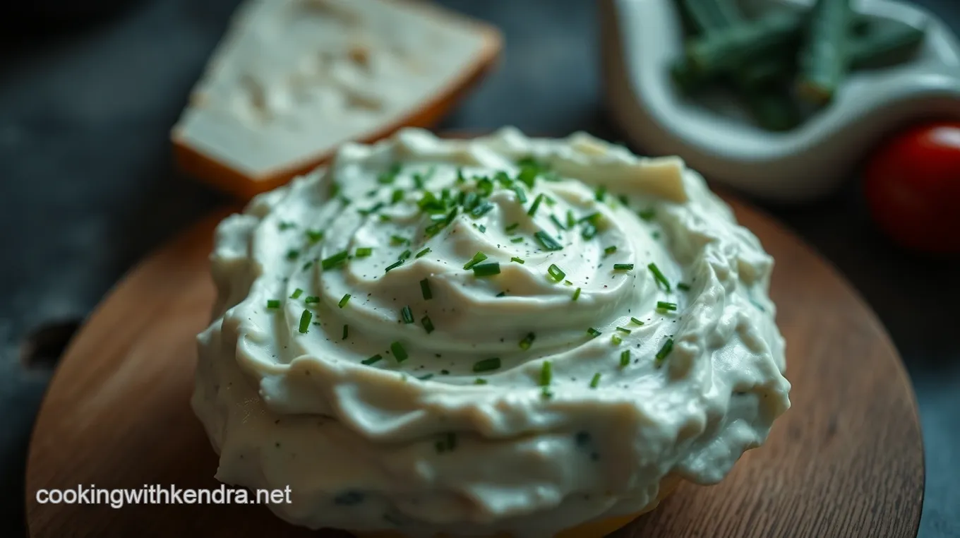 Creamy Neufchâtel Cheese & Herb Spread