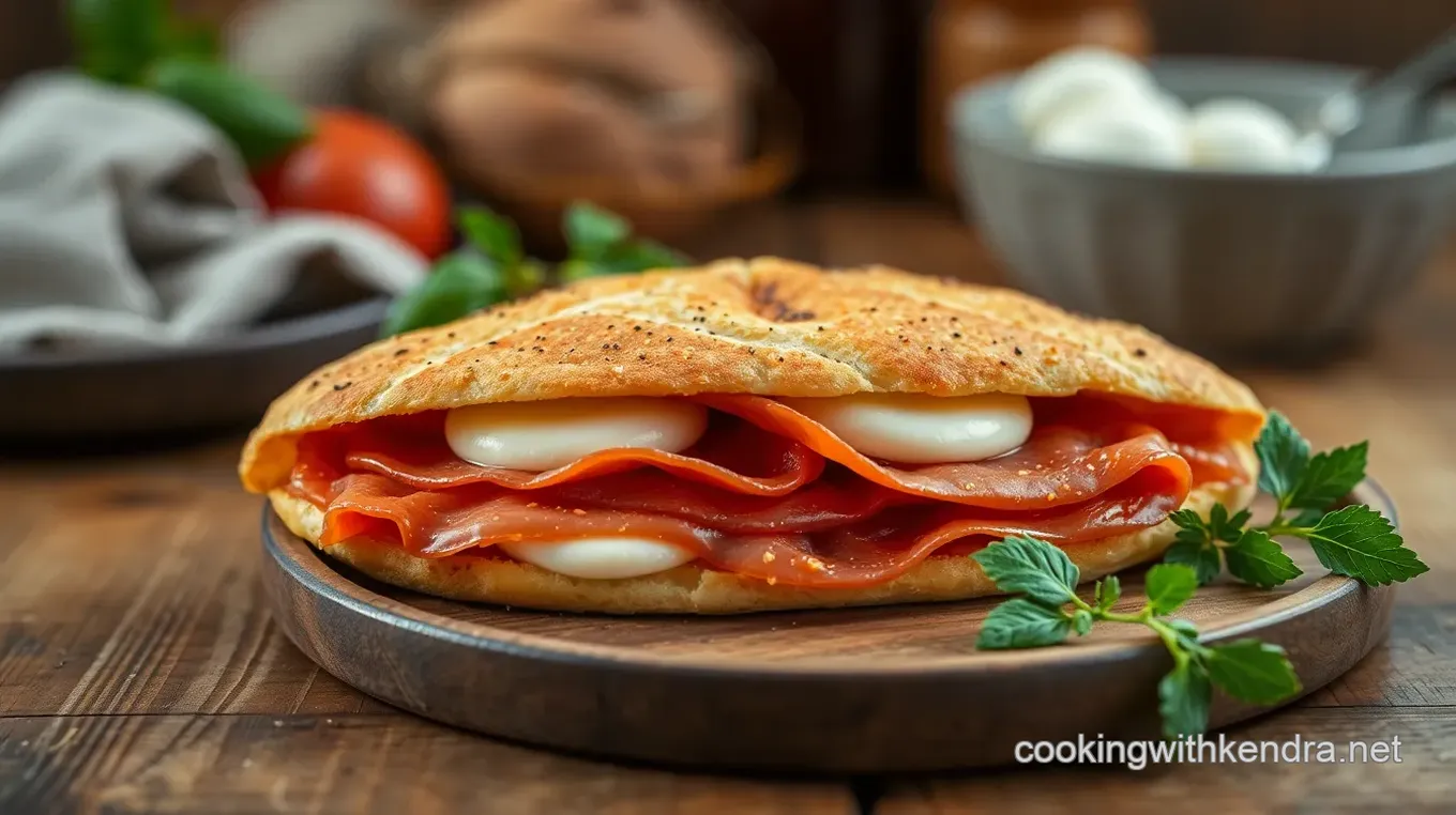 Delicious Mozzarella-Prosciutto Panini