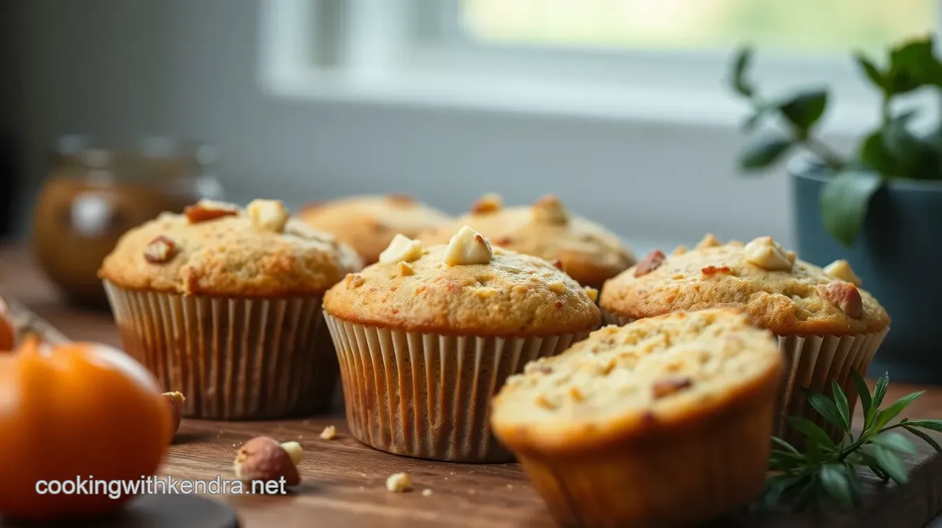 Savory Turkey Muffins with a Fresh Waldorf Twist