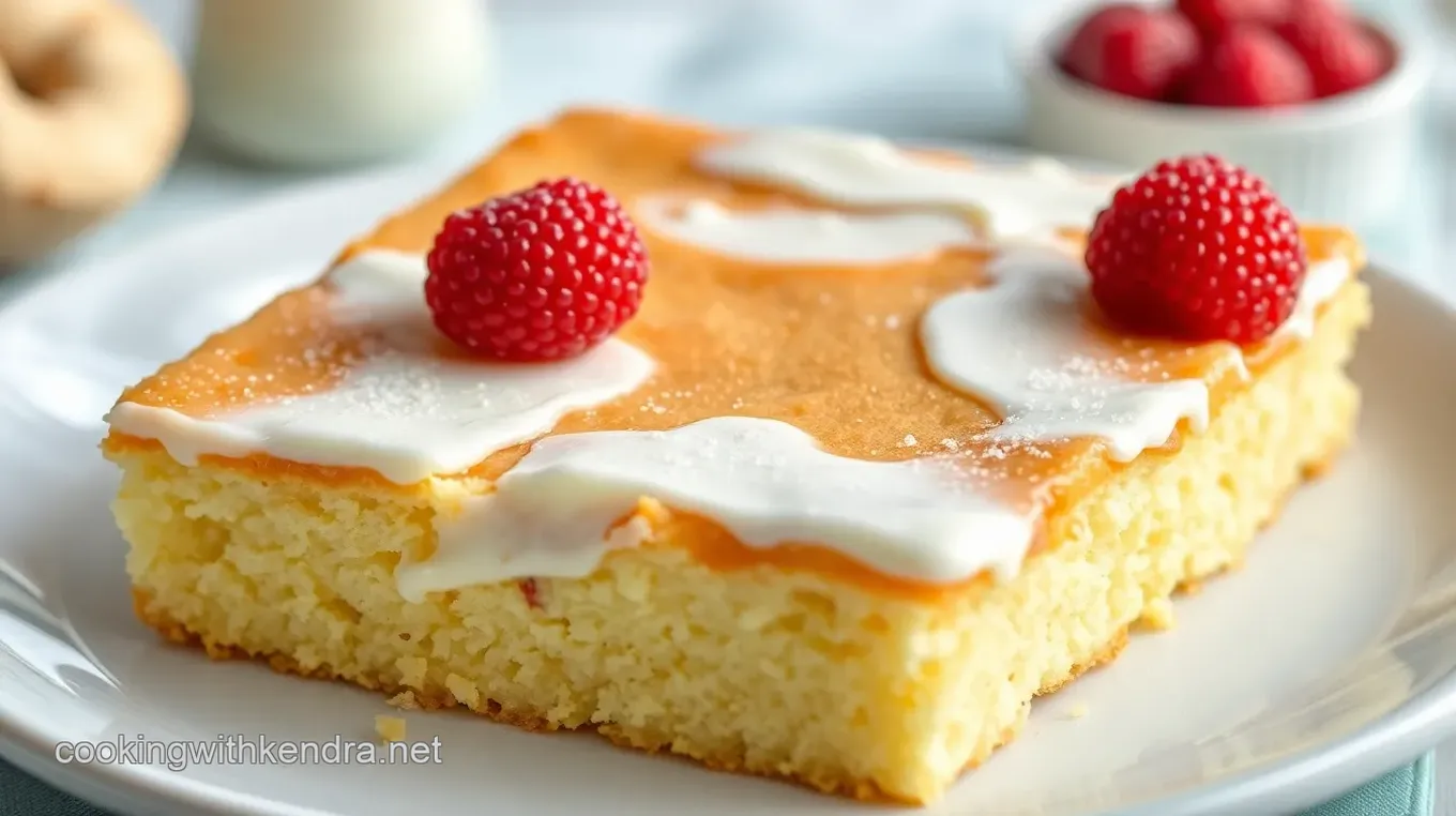 Easy Kefir Sheet Cake