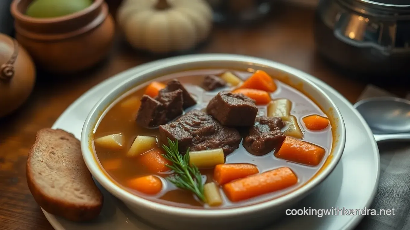 Elegant Beef Consommé: A Classic French Delicacy You' ll Love Elegant Beef Consommé: A Classic French Delicacy
