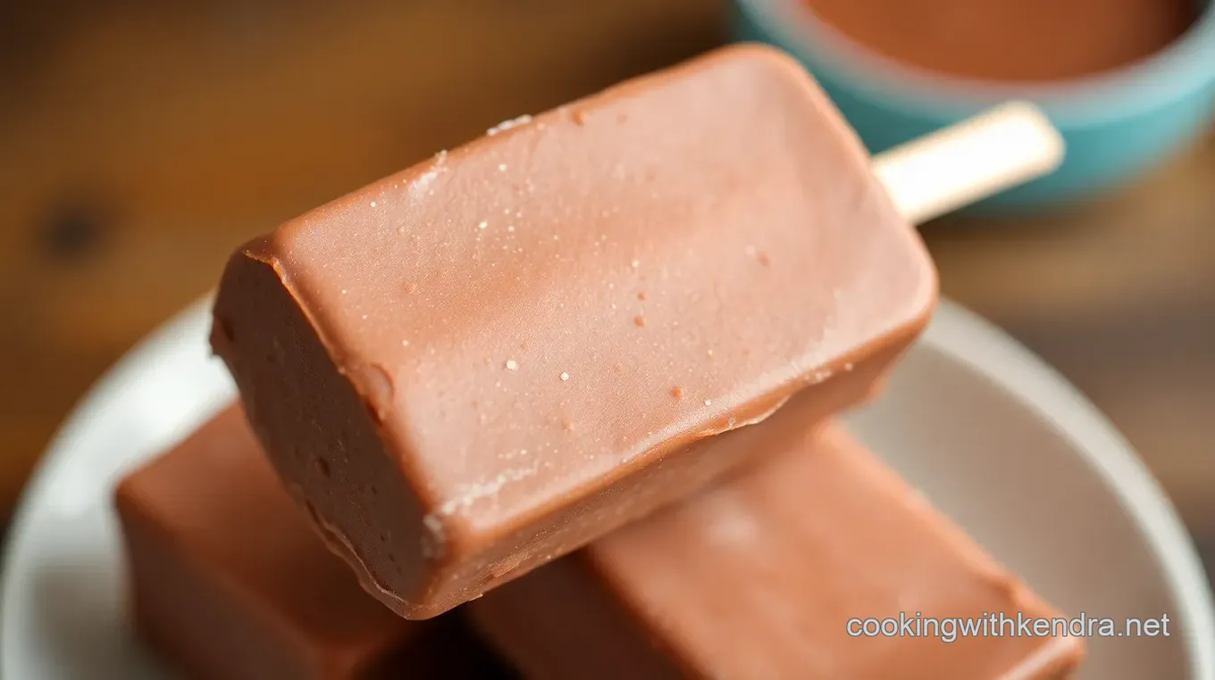 Chocolate Fudge Pops