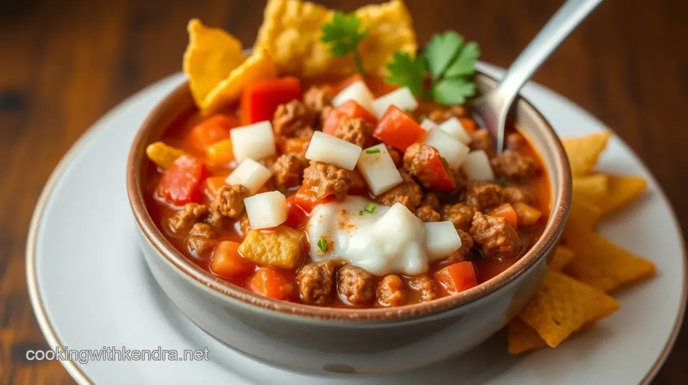 Taco Soup Fritos