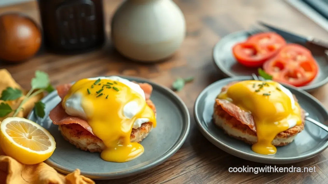 Toasted Prosciutto Eggs Benedict