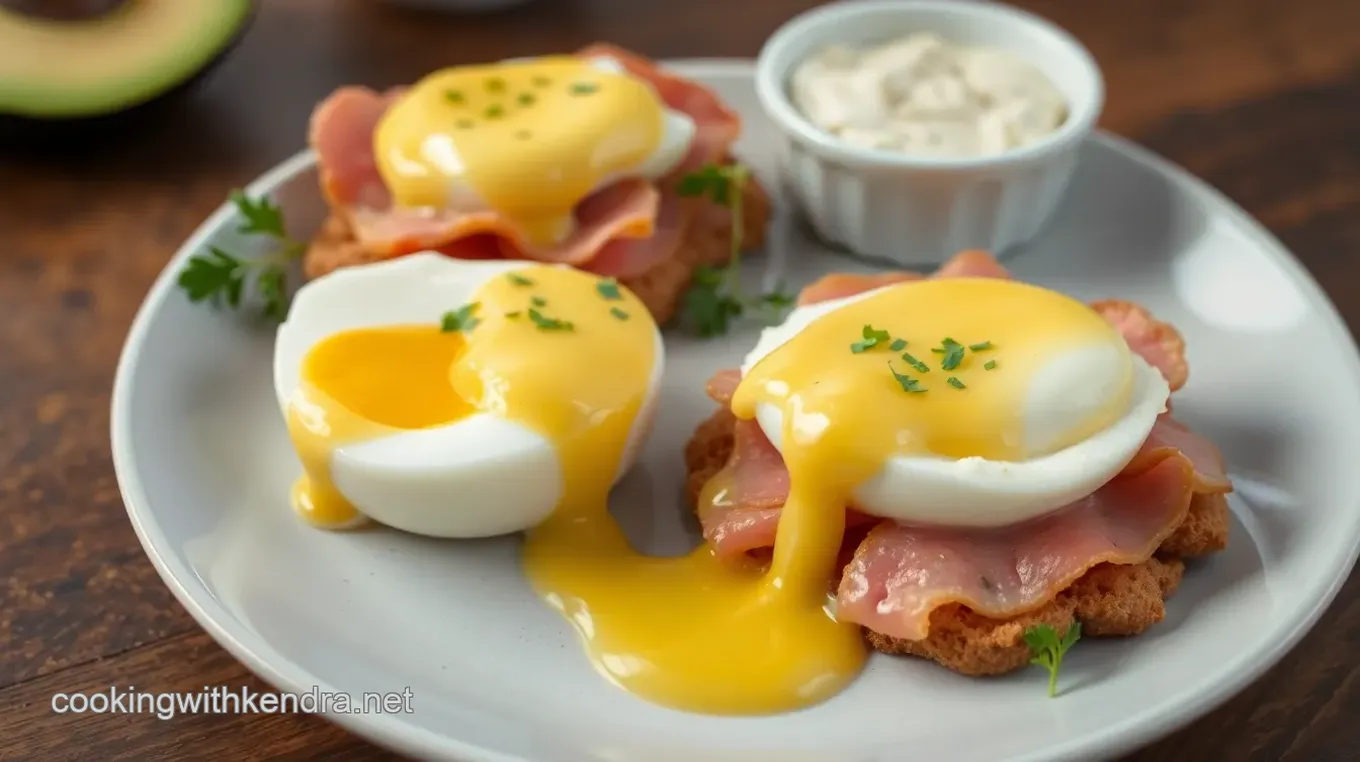 Spicy Jamaican Benedict with Lime Hollandaise