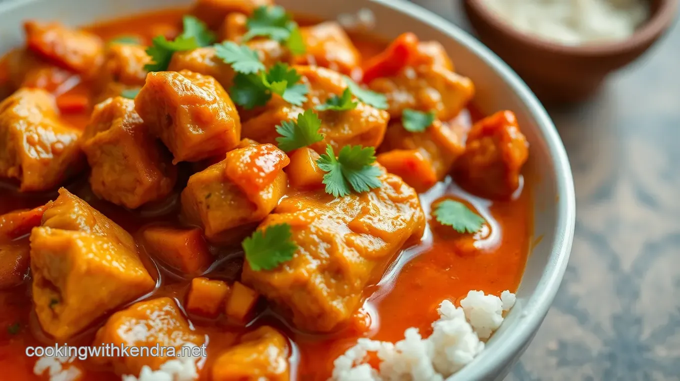 Thermal Cooking Asian Chicken Curry