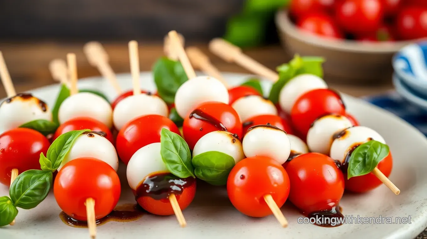 Mini Caprese Skewers