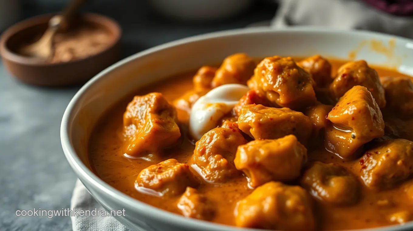 Saffron-Infused Korma Kashmiri