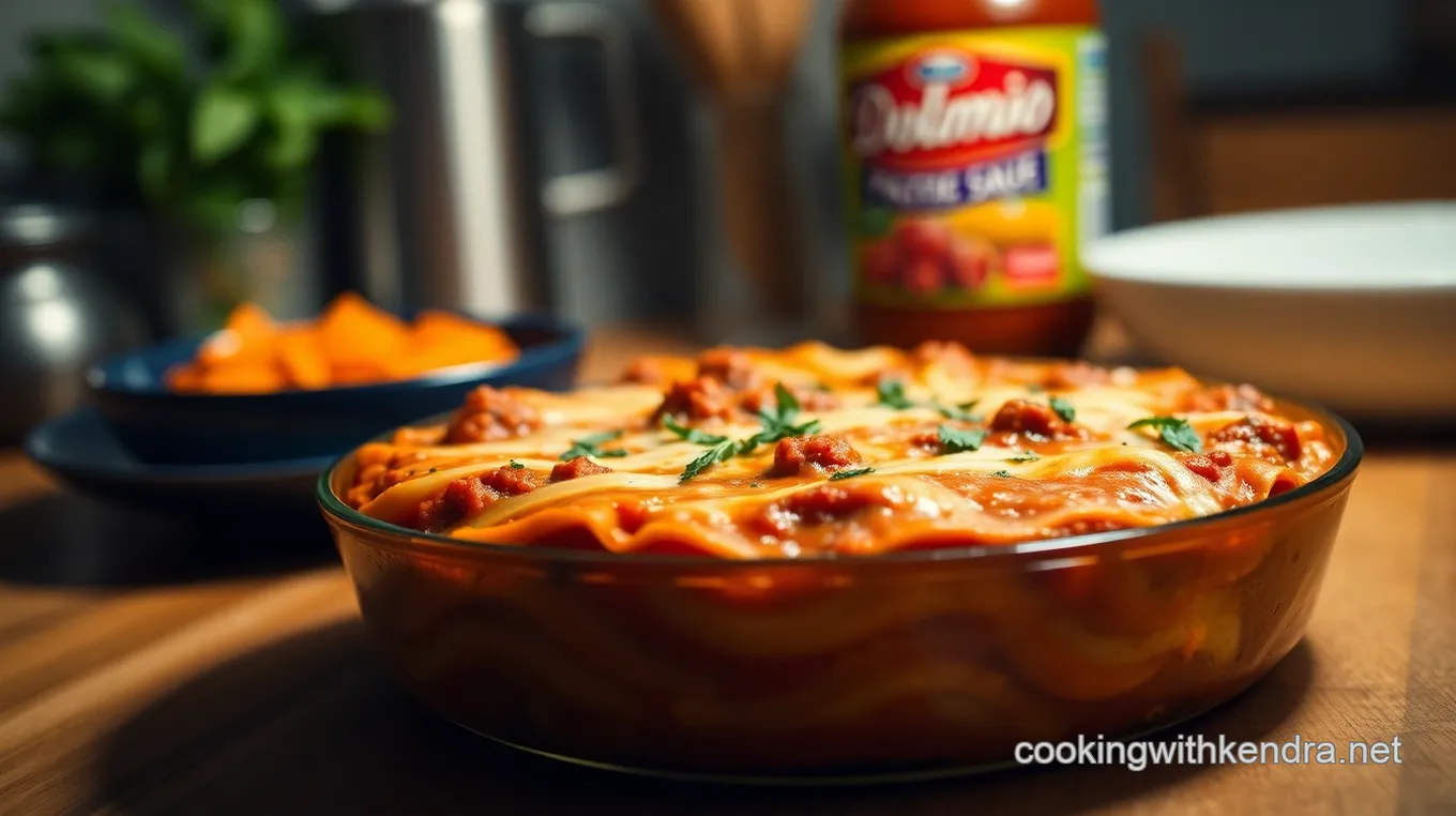 Savory Lasagne with Dolmio Sauce