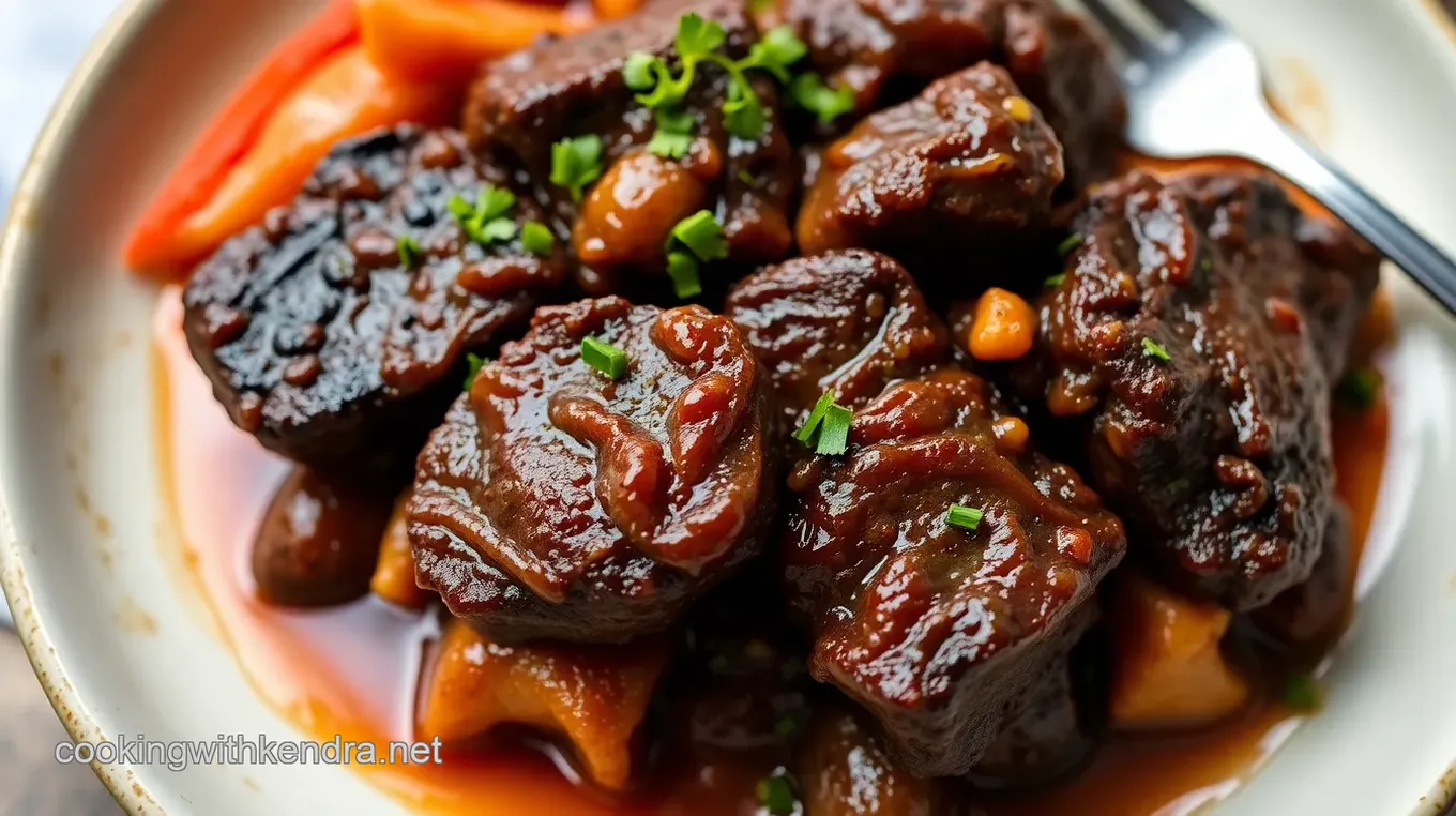 Oxtail-Seasoned Beef Short Ribs