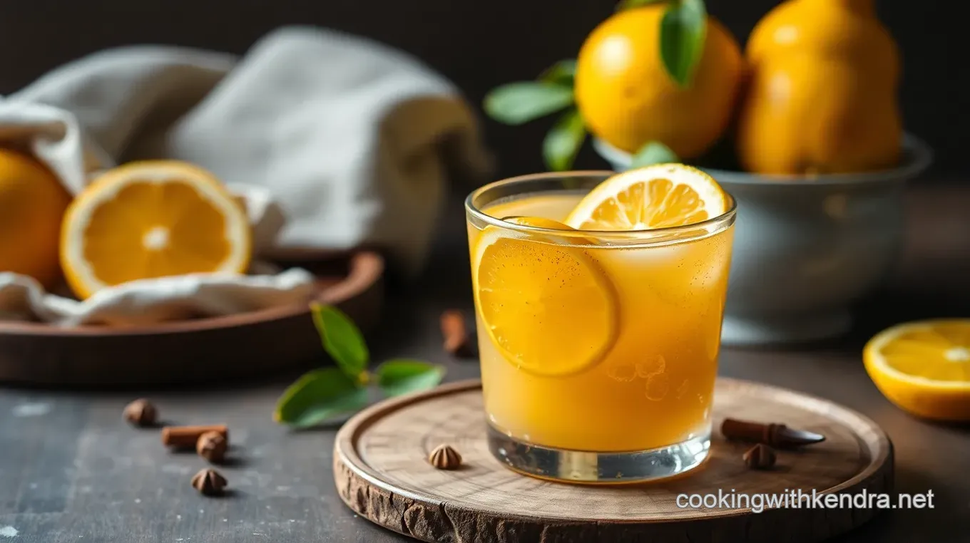 Spiced Citrus Infusion Delight