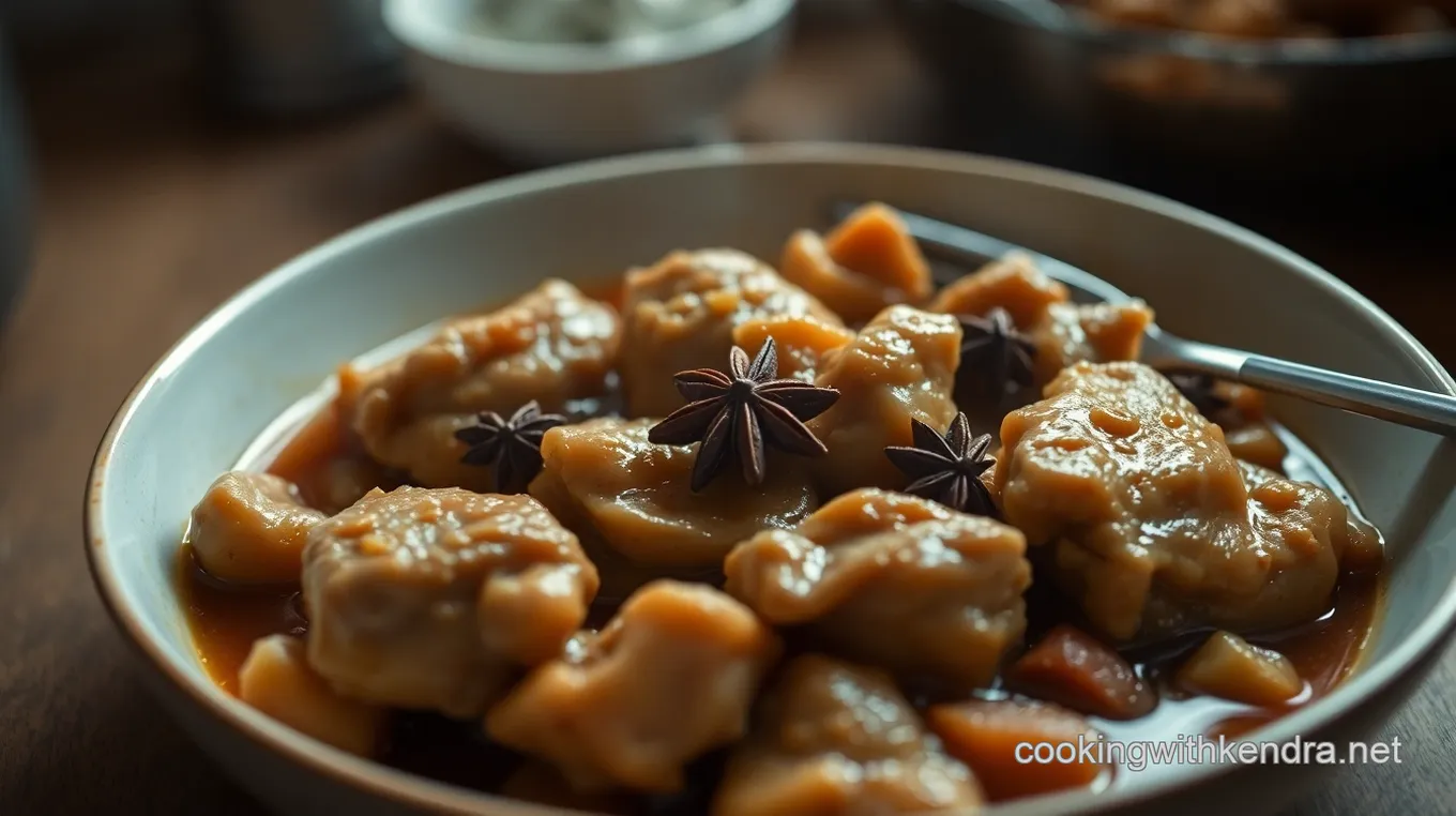 Spice the Star: My Favorite Spiced Star Anise Braised Chicken Recipe Spiced Star Anise Braised Chicken