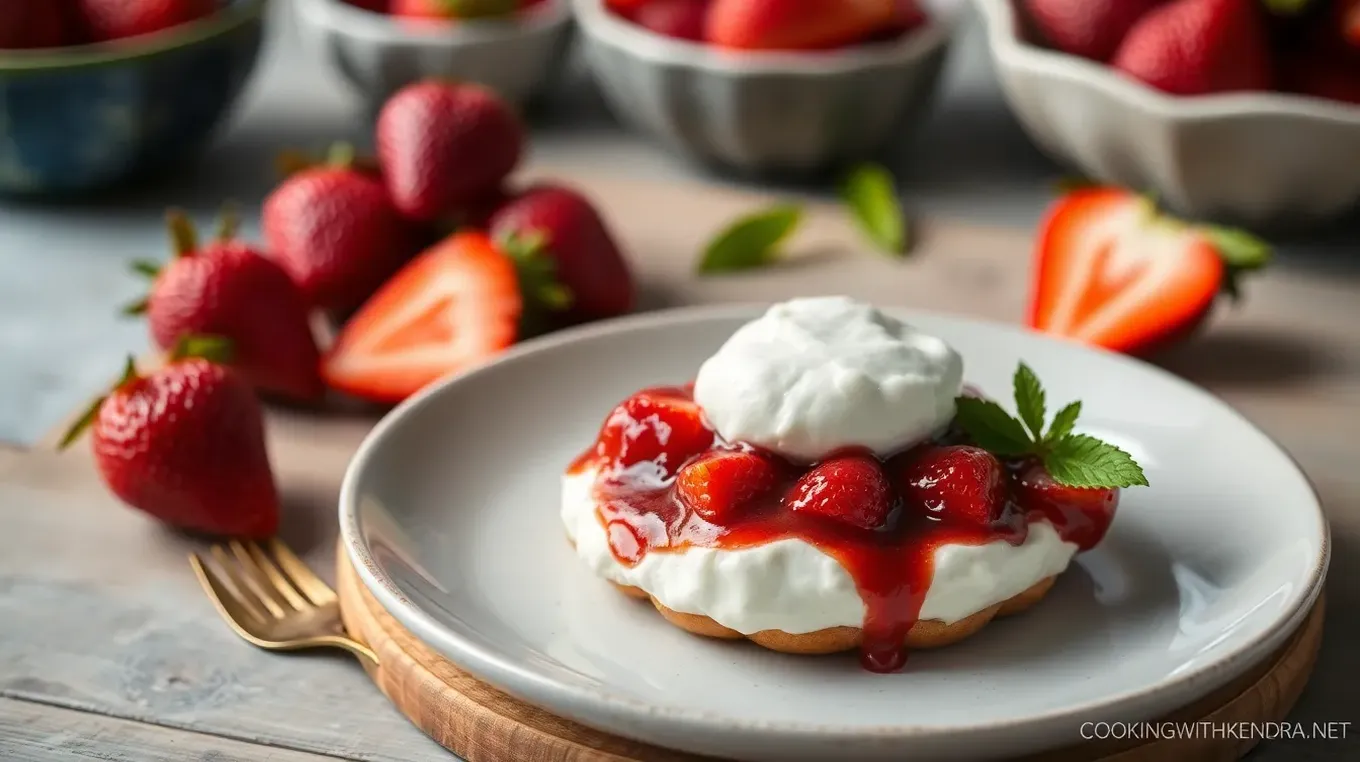 Strawberry Balsamic Ricotta Delight