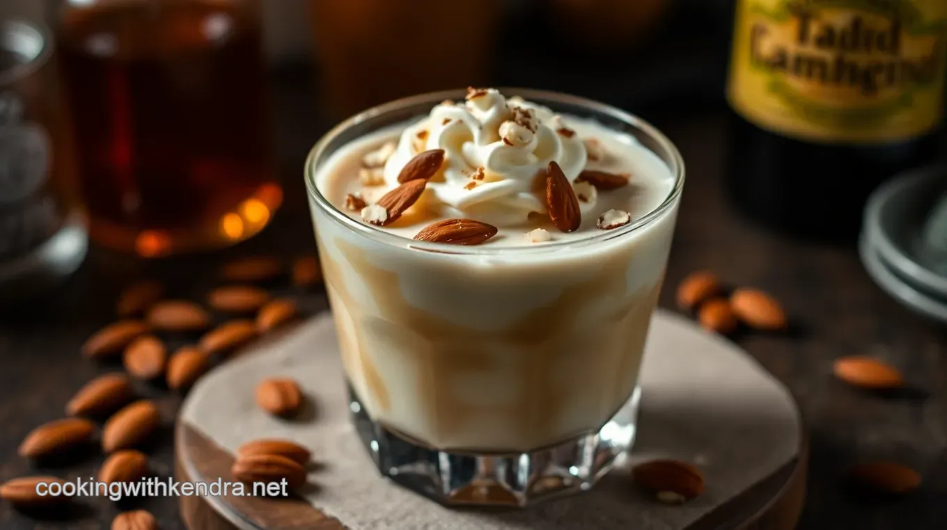 Toasted Almond Cocktail: A Creamy Twist on Classic Cocktails Toasted Almond Cocktail Delight