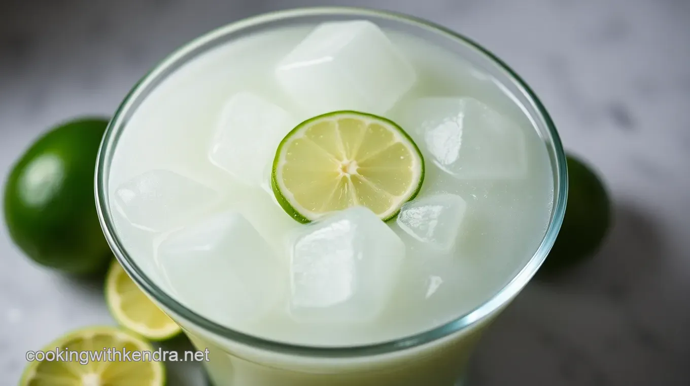 Refreshing Frozen Limeade Concentrate: A Burst of Summer in Your Glass Zesty Homemade Frozen Limeade Concentrate