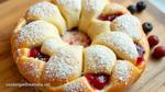 Bake Jam Danish Ring with Sweet Fruit Filling